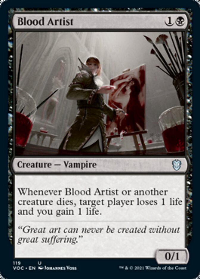 Blood Artist [Innistrad: Crimson Vow Commander] - Destination Retro