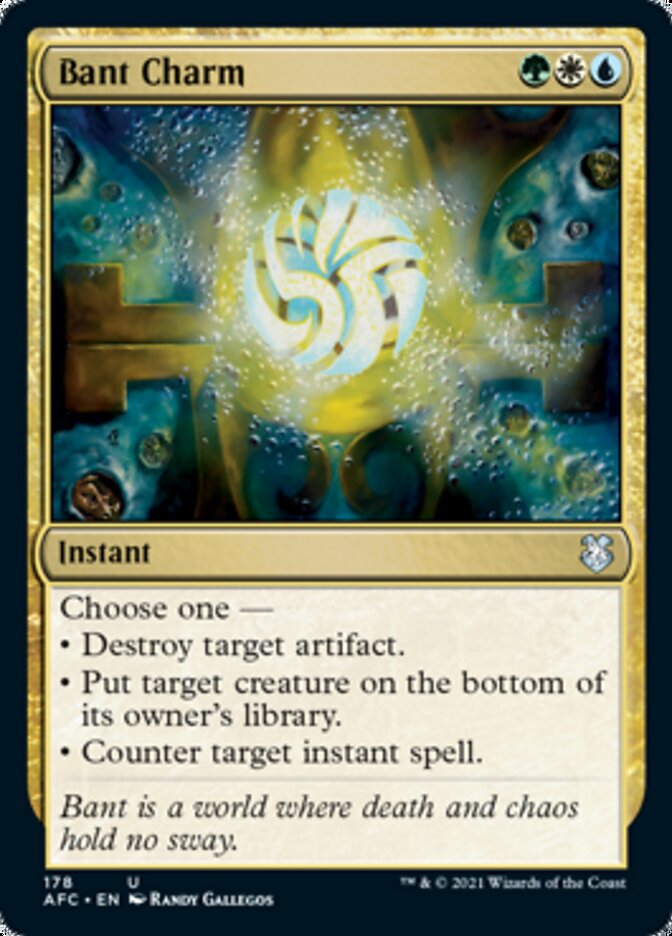 Bant Charm [Dungeons & Dragons: Adventures in the Forgotten Realms Commander] - Destination Retro