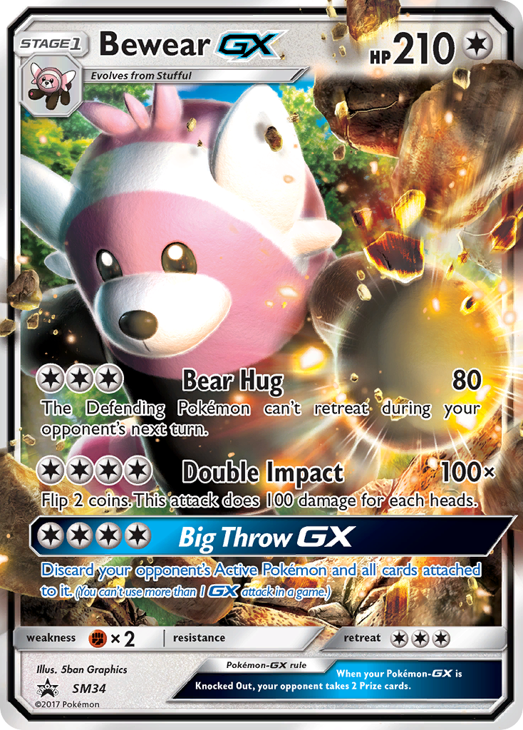 Bewear GX (SM34) [Sun & Moon: Black Star Promos] - Destination Retro