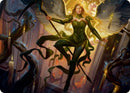 Sigarda, Champion of Light Art Card [Innistrad: Midnight Hunt Art Series] - Destination Retro