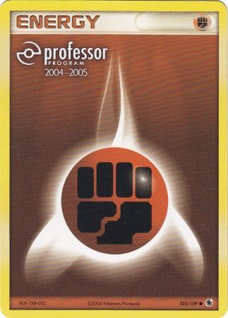 Fighting Energy (105/109) (2004 2005) [Professor Program Promos] - Destination Retro