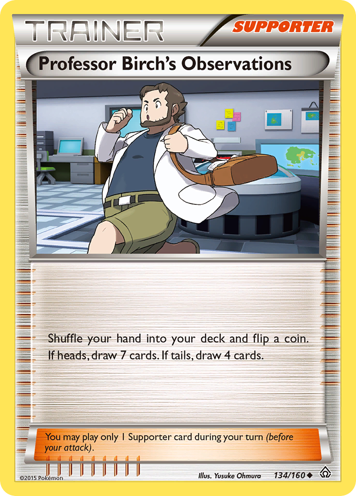 Professor Birch's Observations (134/160) [XY: Primal Clash] - Destination Retro