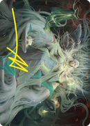 Galadriel, Gift-Giver Art Card (Gold-Stamped Signature) [The Lord of the Rings: Tales of Middle-earth Art Series] - Destination Retro