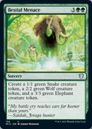 Bestial Menace [Innistrad: Midnight Hunt Commander] - Destination Retro