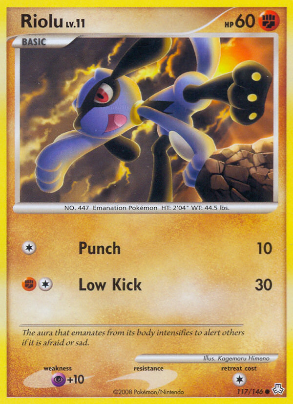 Riolu (117/146) [Diamond & Pearl: Legends Awakened] - Destination Retro