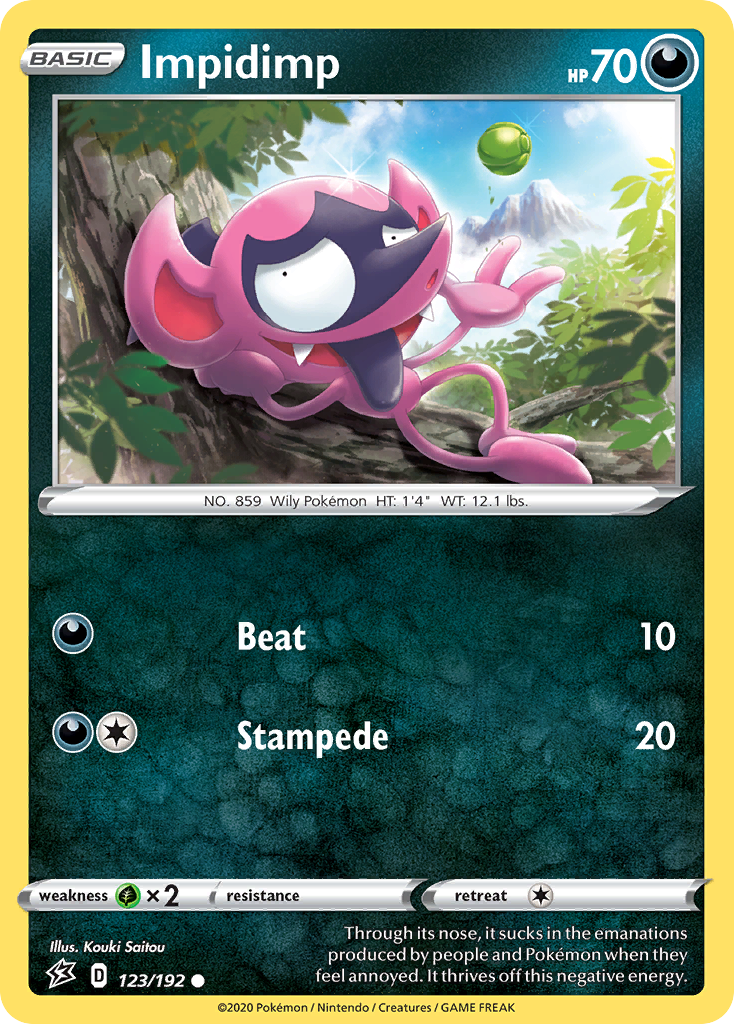 Impidimp (123/192) [Sword & Shield: Rebel Clash] - Destination Retro