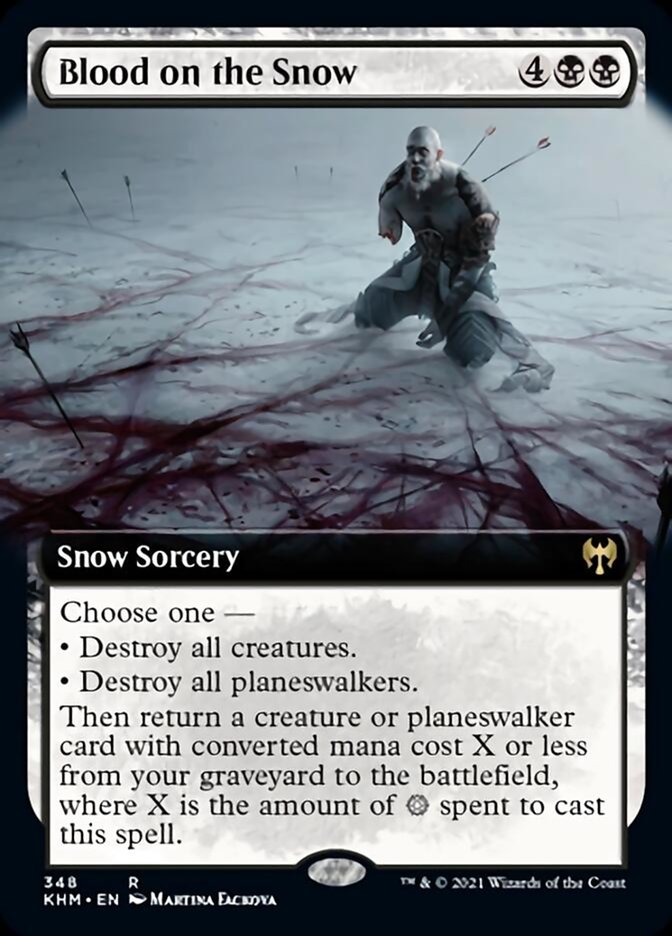 Blood on the Snow (Extended Art) [Kaldheim] - Destination Retro