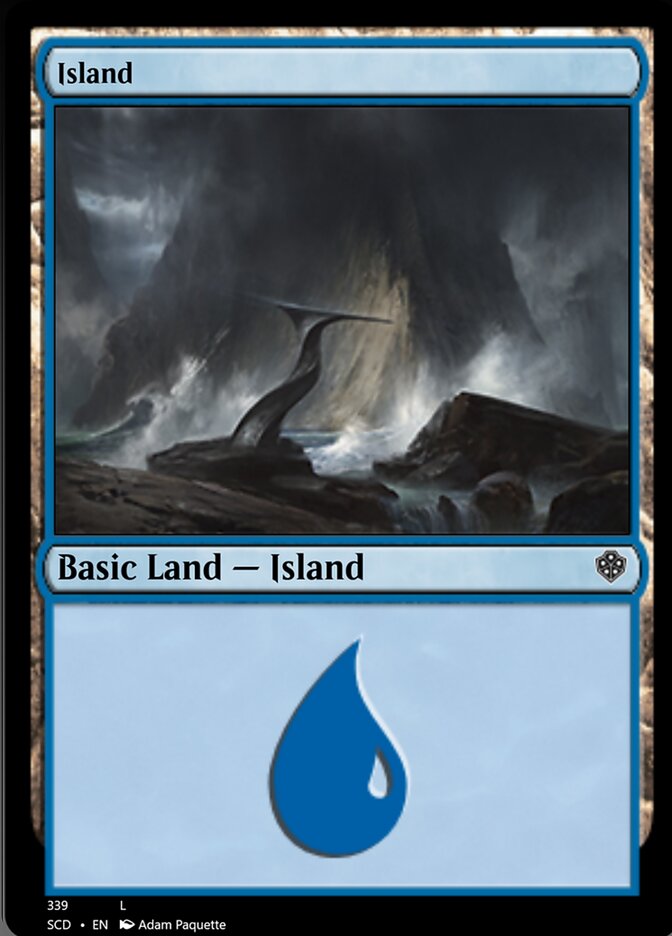 Island (339) [Starter Commander Decks] - Destination Retro
