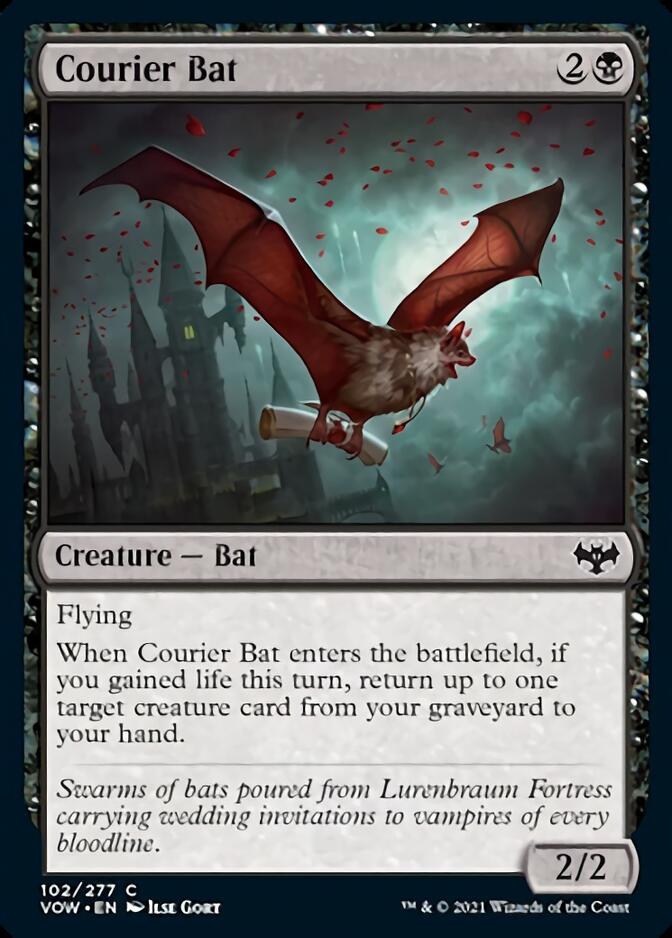 Courier Bat [Innistrad: Crimson Vow] - Destination Retro