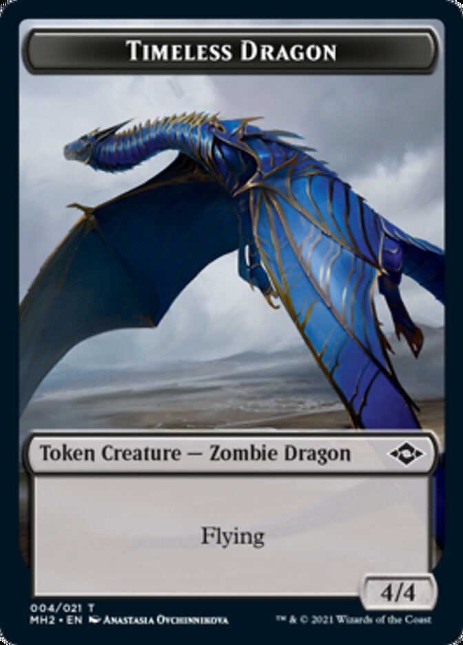 Timeless Dragon Token [Modern Horizons 2 Tokens] - Destination Retro