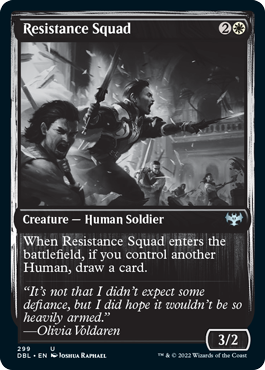 Resistance Squad [Innistrad: Double Feature] - Destination Retro