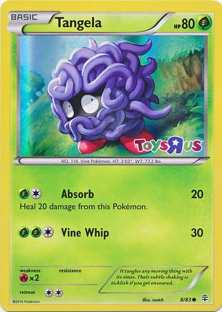 Tangela (8/83) (Toys R Us Promo) [XY: Generations] - Destination Retro