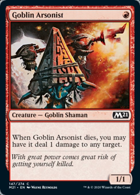 Goblin Arsonist [Core Set 2021] - Destination Retro
