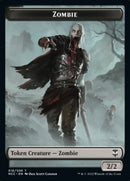 Zombie // Goat Double-sided Token [Streets of New Capenna Commander Tokens] - Destination Retro