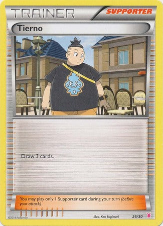 Tierno (26/30) [XY: Trainer Kit - Bisharp & Wigglytuff] - Destination Retro