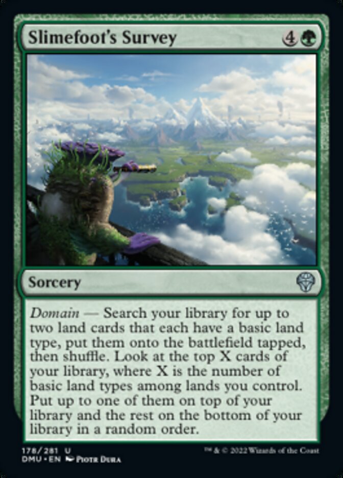 Slimefoot's Survey [Dominaria United] - Destination Retro