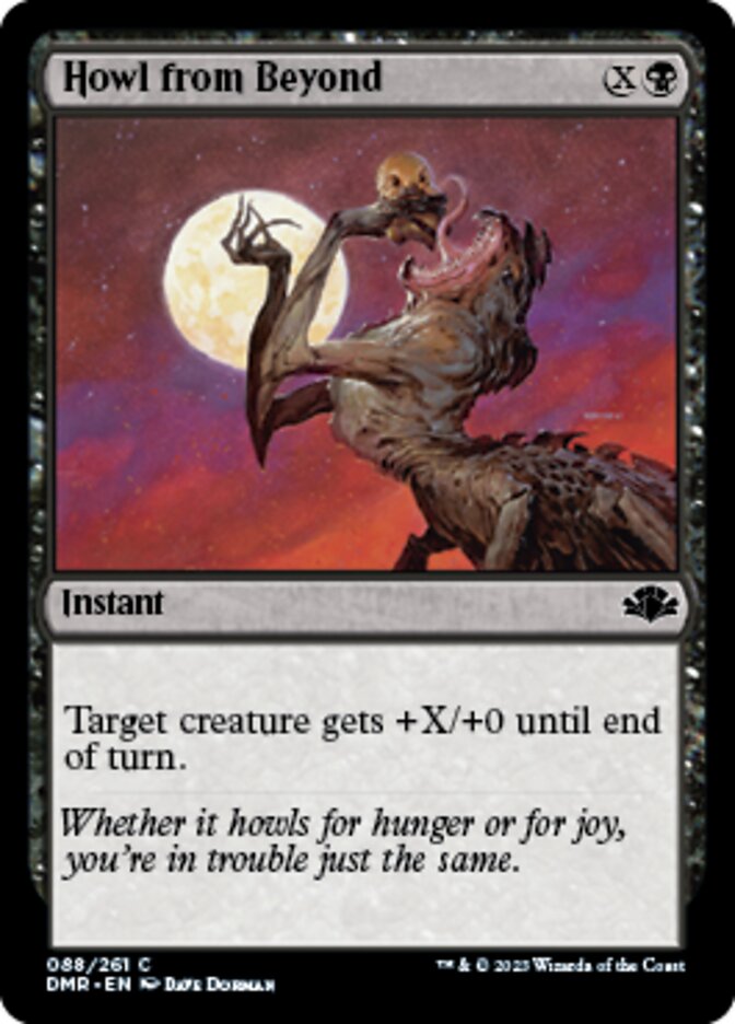 Howl from Beyond [Dominaria Remastered] - Destination Retro