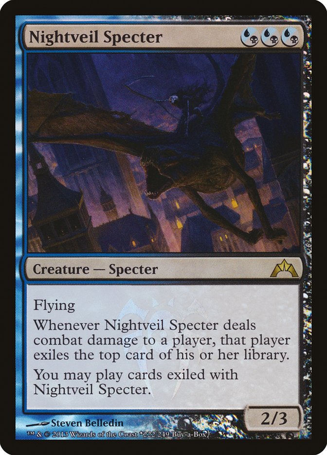 Nightveil Specter (Buy-A-Box) [Gatecrash Promos] - Destination Retro