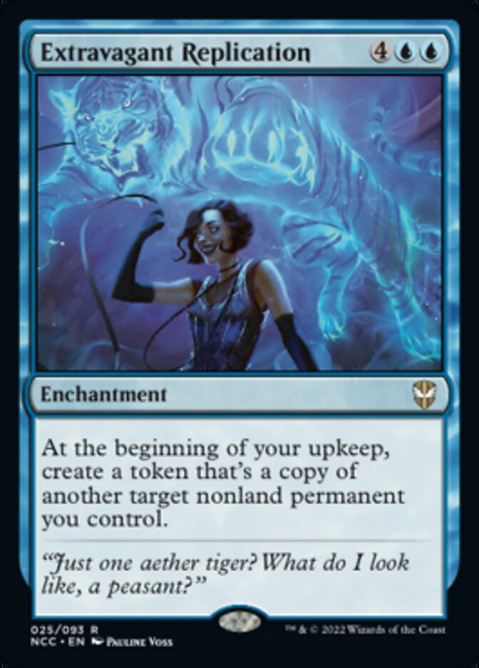 Extravagant Replication [Streets of New Capenna Commander] - Destination Retro