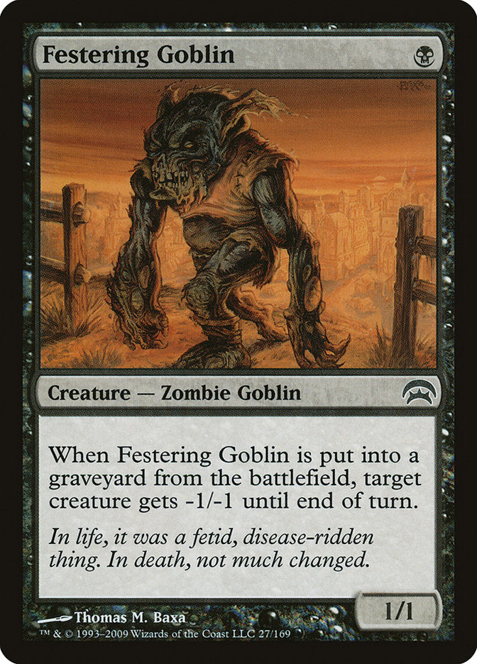 Festering Goblin [Planechase] - Destination Retro