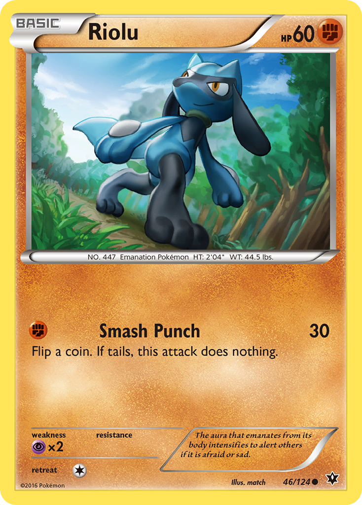 Riolu (46/124) [XY: Fates Collide] - Destination Retro