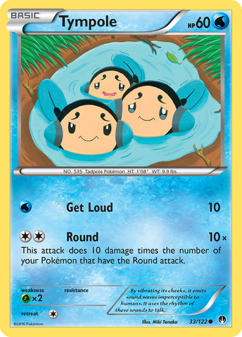 Tympole (33/122) [XY: BREAKpoint] - Destination Retro