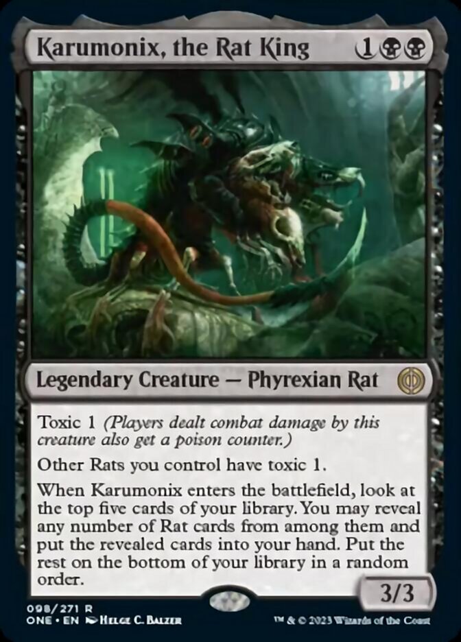 Karumonix, the Rat King [Phyrexia: All Will Be One] - Destination Retro