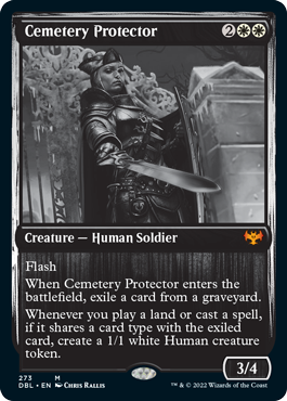 Cemetery Protector [Innistrad: Double Feature] - Destination Retro