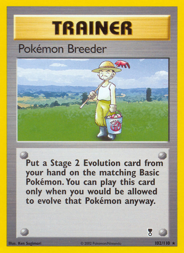 Pokemon Breeder (102/110) [Legendary Collection] - Destination Retro