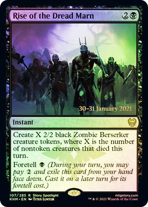 Rise of the Dread Marn  [Kaldheim Prerelease Promos] - Destination Retro