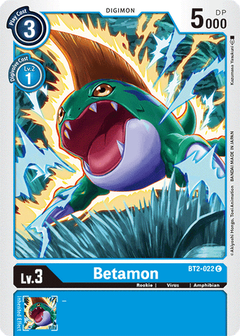 Betamon [BT2-022] [Release Special Booster Ver.1.5] - Destination Retro