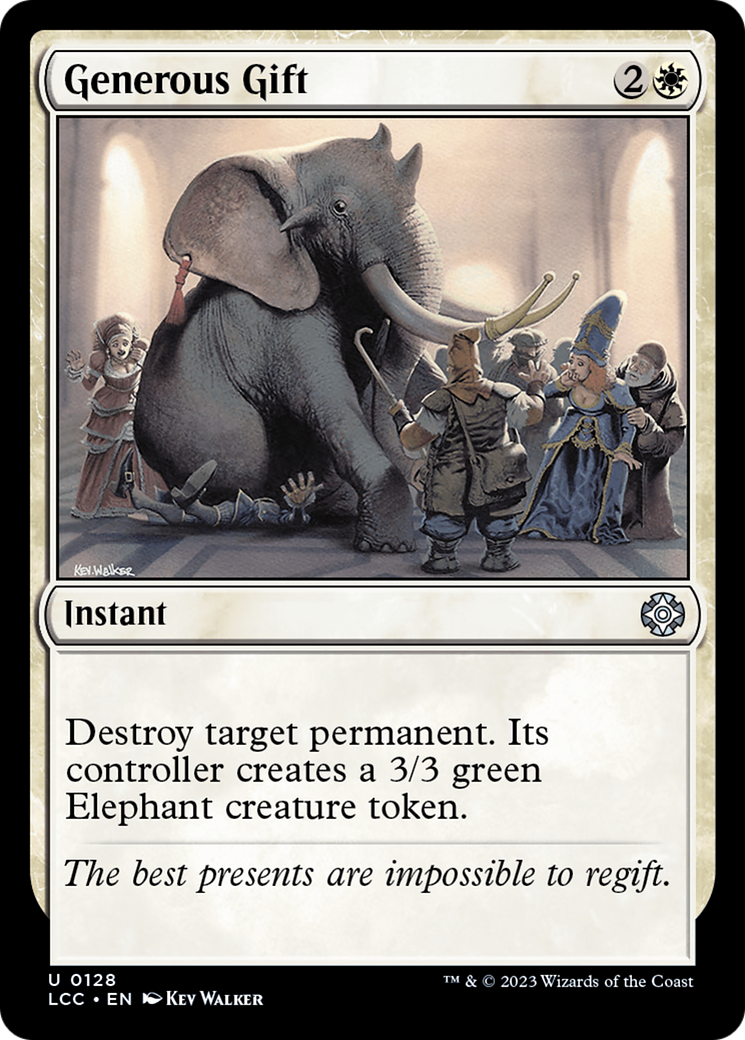 Generous Gift [The Lost Caverns of Ixalan Commander] - Destination Retro
