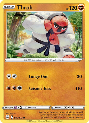 Throh (080/172) [Sword & Shield: Brilliant Stars] - Destination Retro