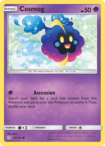 Cosmog (99/236) [Sun & Moon: Cosmic Eclipse] - Destination Retro