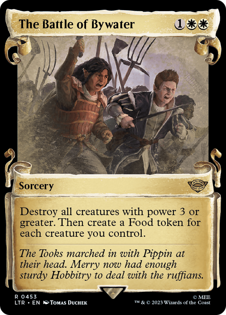 The Battle of Bywater [The Lord of the Rings: Tales of Middle-Earth Showcase Scrolls] - Destination Retro