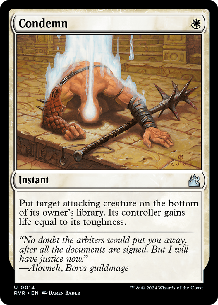 Condemn [Ravnica Remastered] - Destination Retro