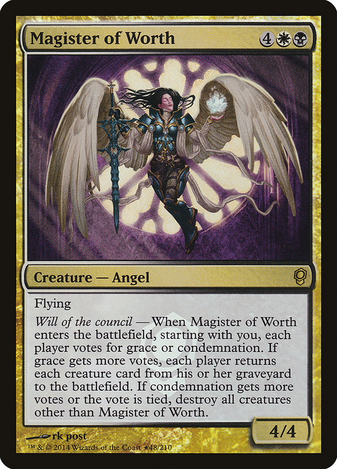 Magister of Worth (Launch) [Conspiracy Promos] - Destination Retro