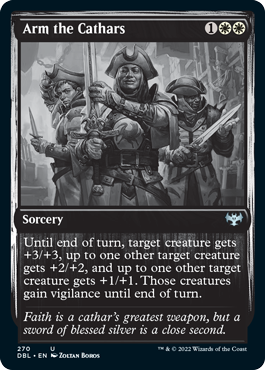 Arm the Cathars [Innistrad: Double Feature] - Destination Retro