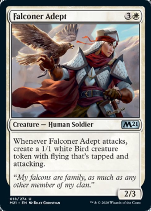 Falconer Adept [Core Set 2021] - Destination Retro