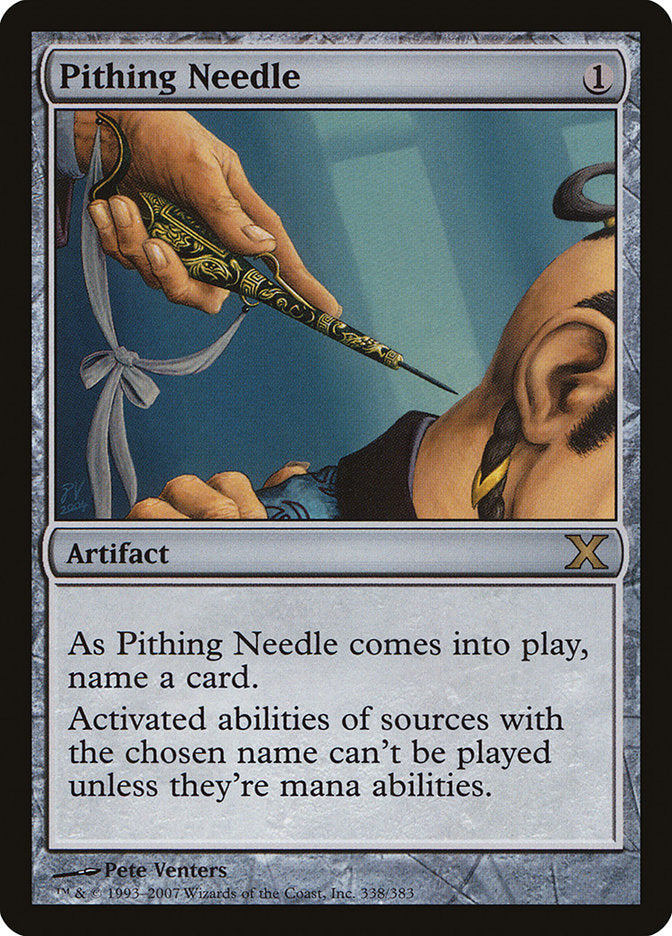 Pithing Needle [Tenth Edition] - Destination Retro