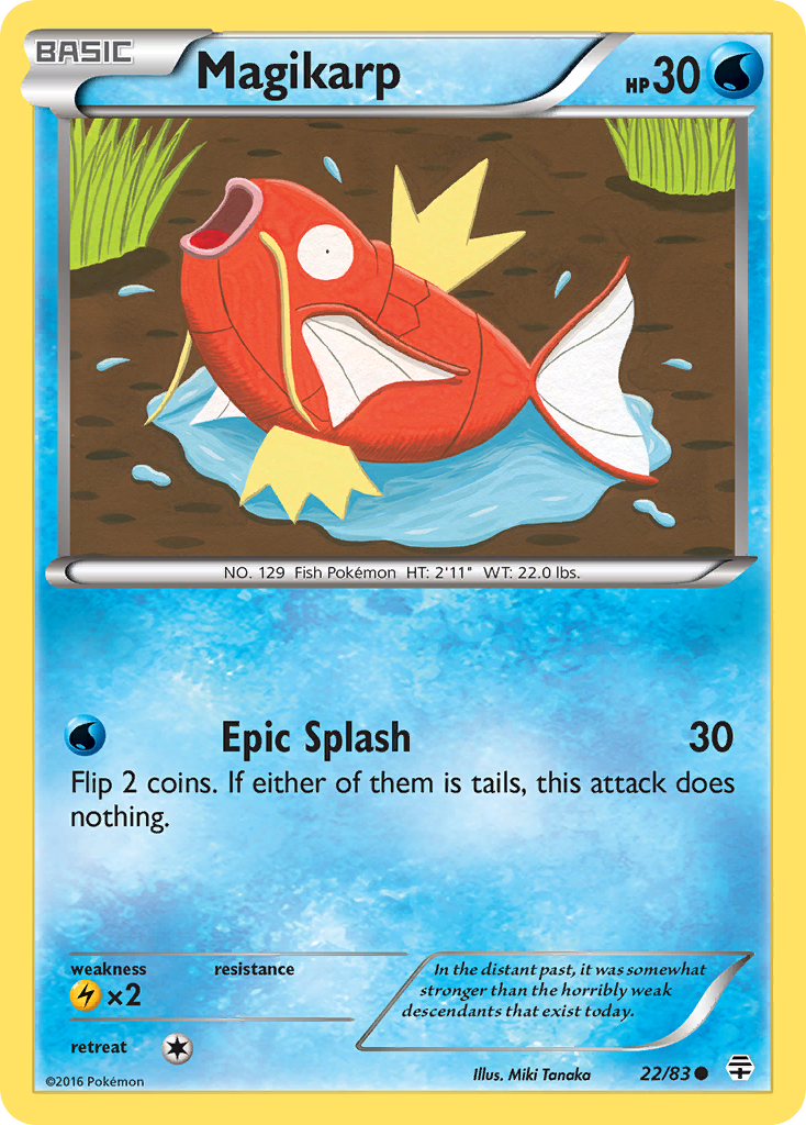 Magikarp (22/83) [XY: Generations] - Destination Retro