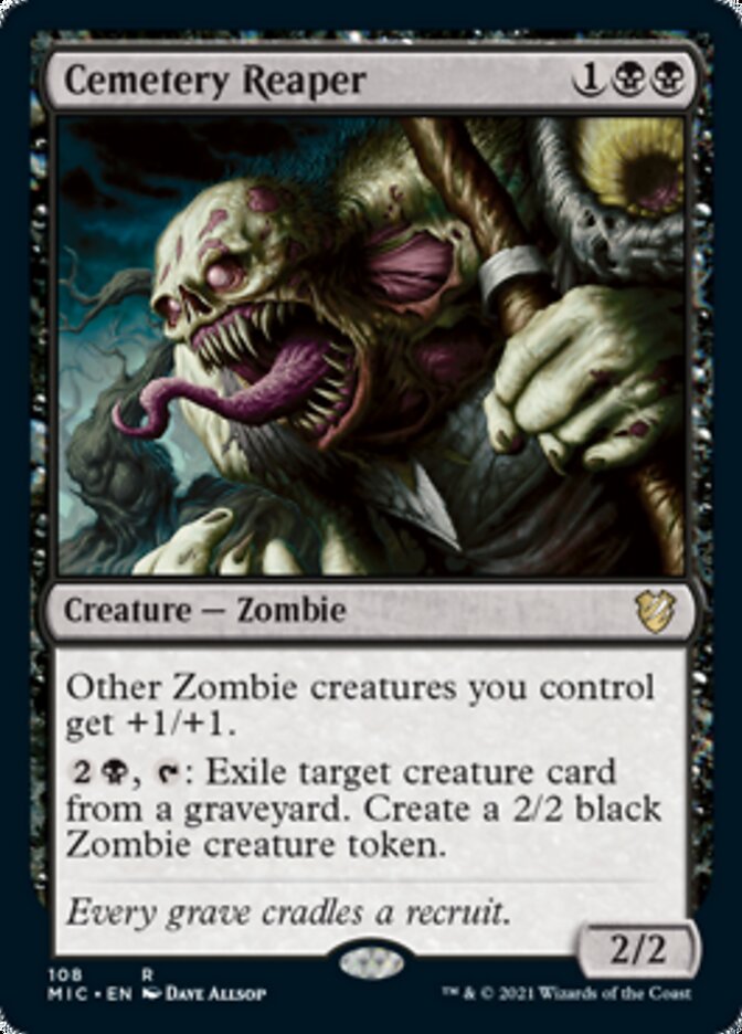 Cemetery Reaper [Innistrad: Midnight Hunt Commander] - Destination Retro