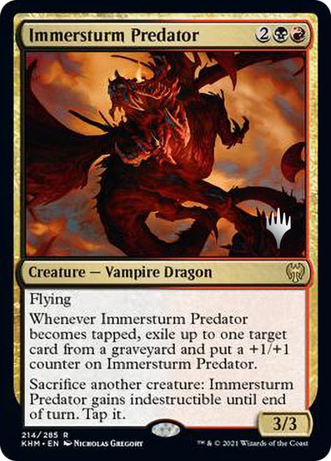 Immersturm Predator [Kaldheim Promo Pack] - Destination Retro