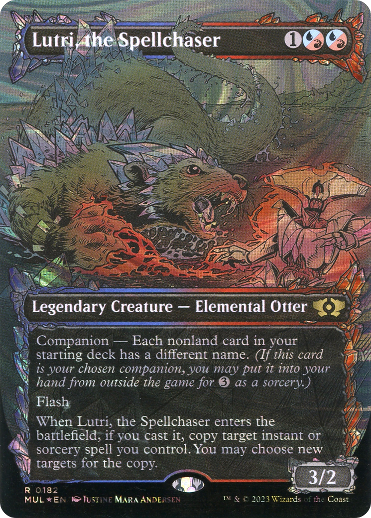 Lutri, the Spellchaser (Halo Foil) [Multiverse Legends] - Destination Retro