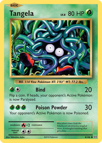Tangela (8/108) [XY: Evolutions] - Destination Retro