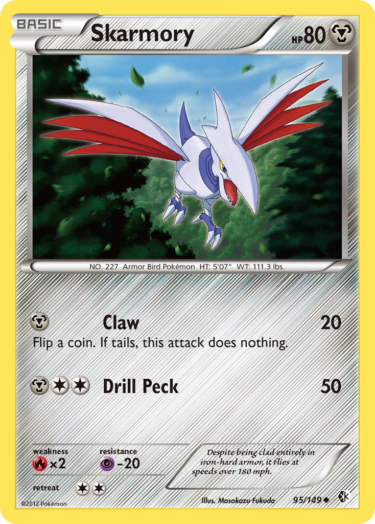Skarmory (95/149) [Black & White: Boundaries Crossed] - Destination Retro