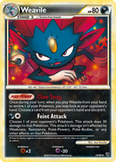 Weavile (25/90) [HeartGold & SoulSilver: Undaunted] - Destination Retro