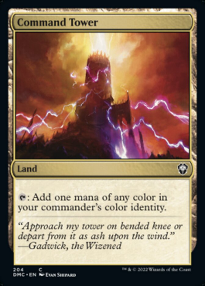 Command Tower [Dominaria United Commander] - Destination Retro