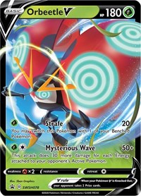 Orbeetle V - SWSH078 [Jumbo Cards] - Destination Retro