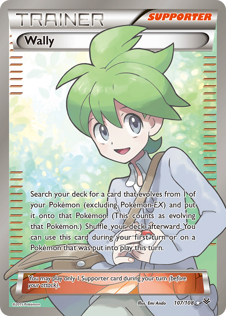 Wally (107/108) [XY: Roaring Skies] - Destination Retro